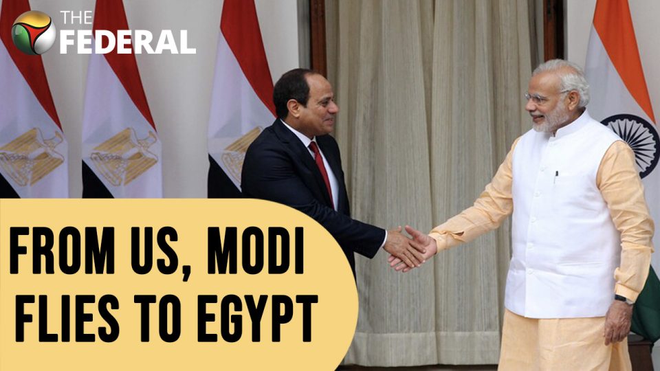 PM Modi on 2-day trip to Egypt, to visit historic mosque