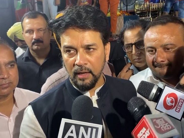 Sports Minister Anurag Thakur,