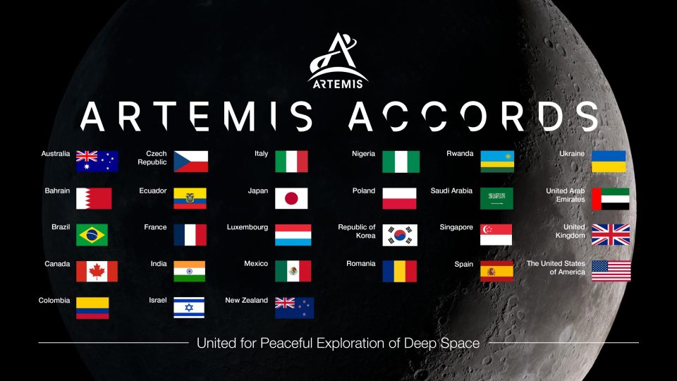 Artemis Accords signing countries 