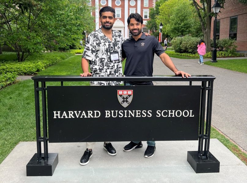 Babar Azam, Mohammad Rizwan, Harvard Business School