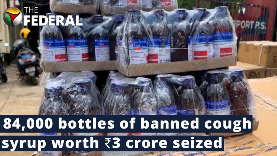 Border bust: 84,000 bottles of banned cough syrup seized at Tripura-Bangladesh border