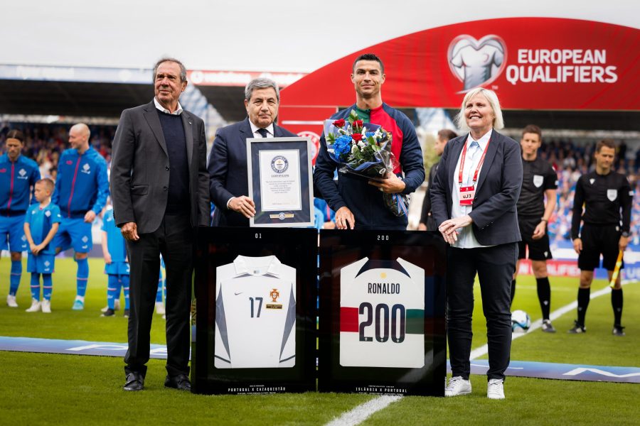 Cristiano Ronaldo, record 200th game, Portugal