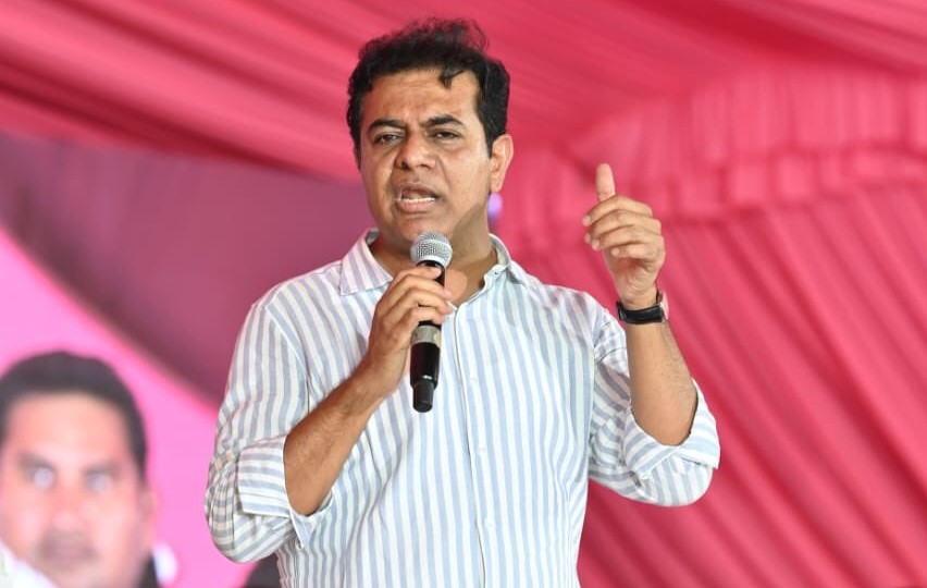 Opposition obsessed with dislodging someone: KCRs son KT Rama Rao