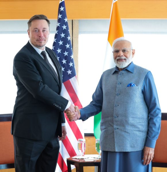 Narendra Modi, Elon Musk meeting in the US