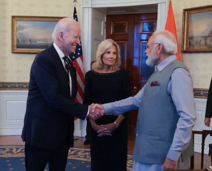 Narendra Modi, Joe Biden, Jill Biden, White House