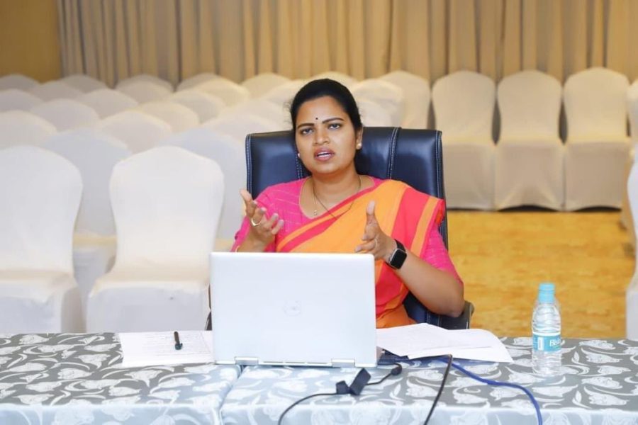 AP Health Minister Vidadala Rajiini