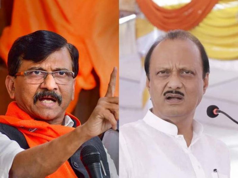 Sanjay Raut at loggerheads with Ajit Pawar, again, this time over spitting row