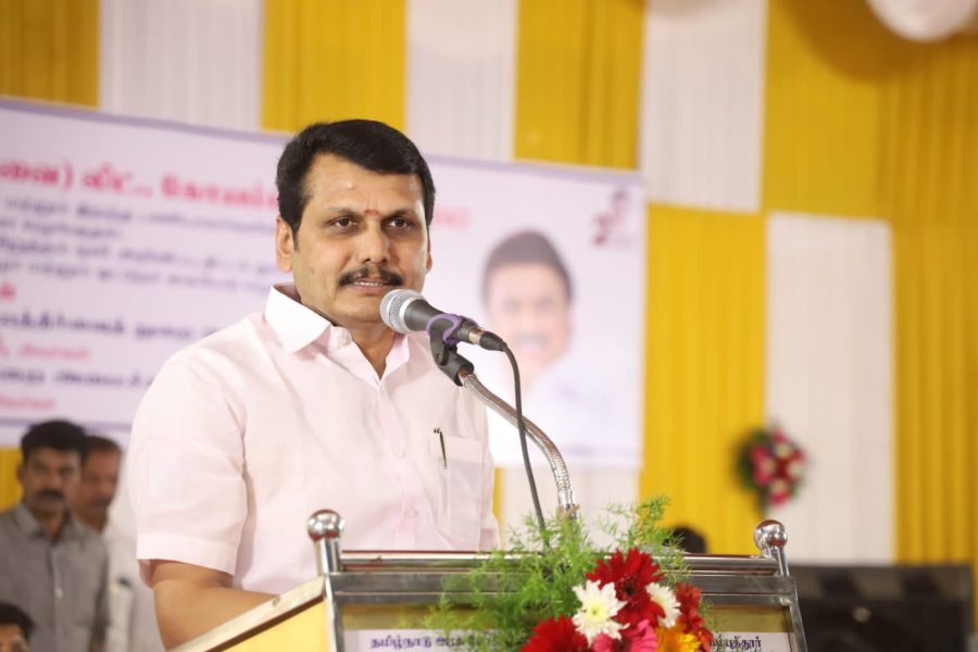 Senthil Balaji, TN minister