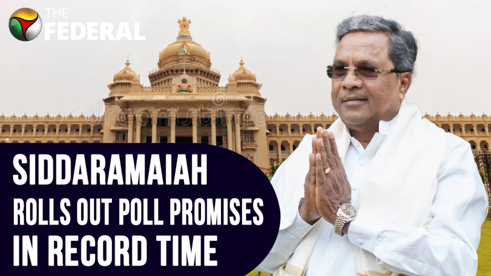 Siddaramaiah delivers poll promises in a month