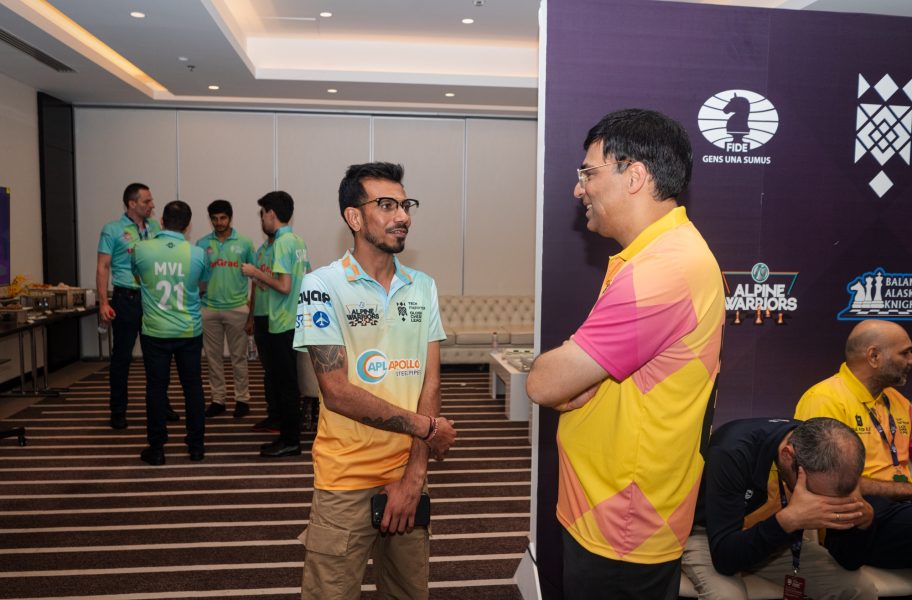 Yuzvendra Chahal, Viswanathan Anand, Global Chess League (GCL)