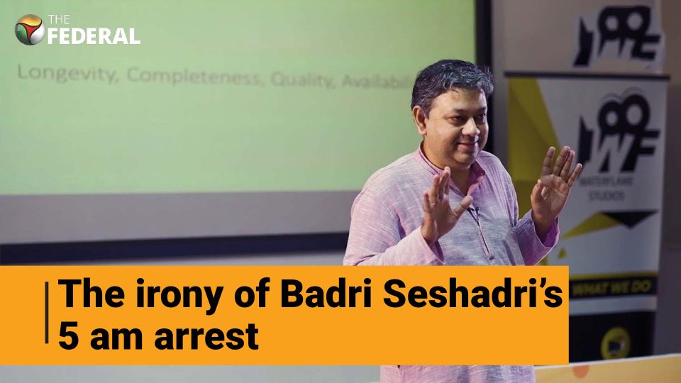 Badri Seshadris arrest: Double standards of TN govt?