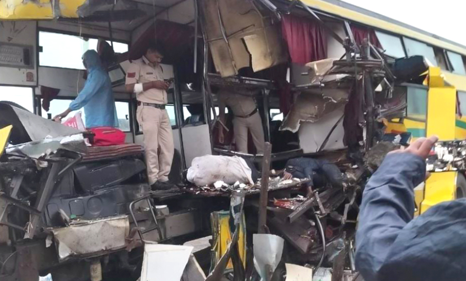 Raipur, Chhattisgarh, bus accident
