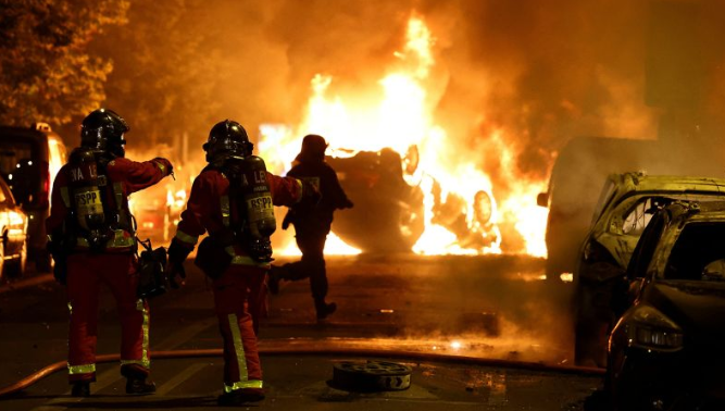 Teen, whose death has France on the boil, laid to rest; hundreds attend funeral