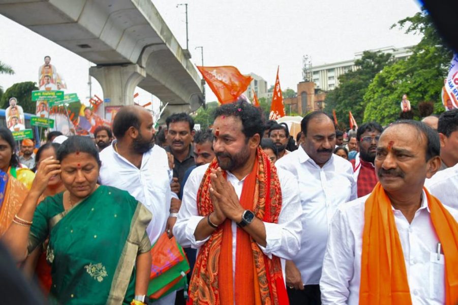 G Kishan Reddy, BJP, KCE, BRS