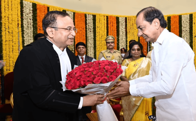 Justice Alok Aradhe sworn in as Chief Justice of Telangana HC