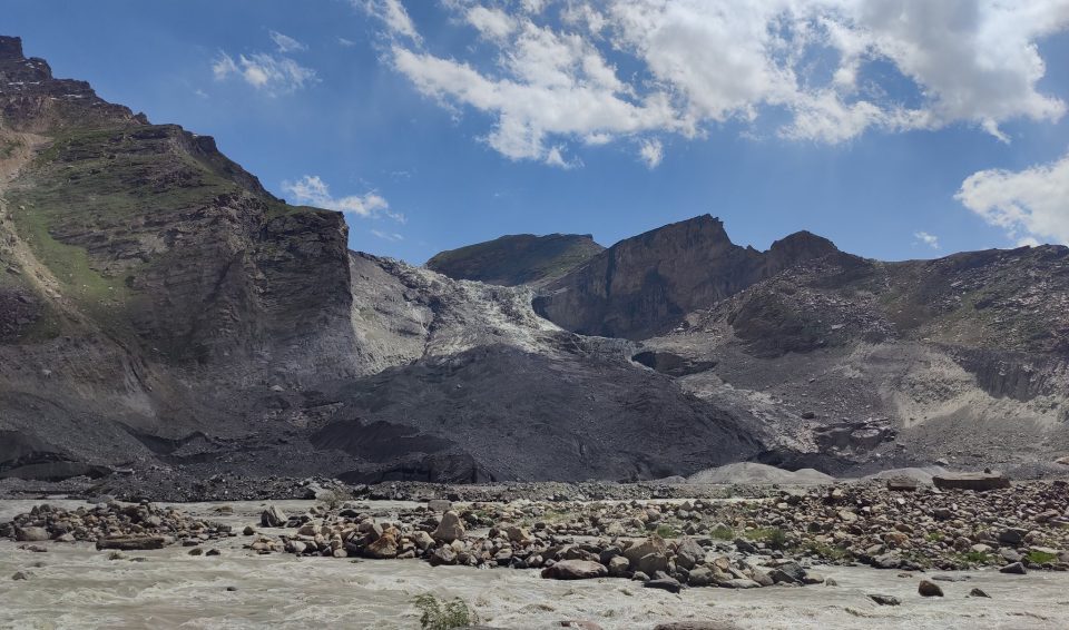 Ladakh glacier melting Ladakh glacier melting