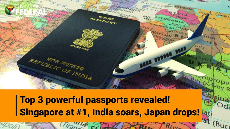 Who has worlds most powerful passport? India jumps five places in rankings