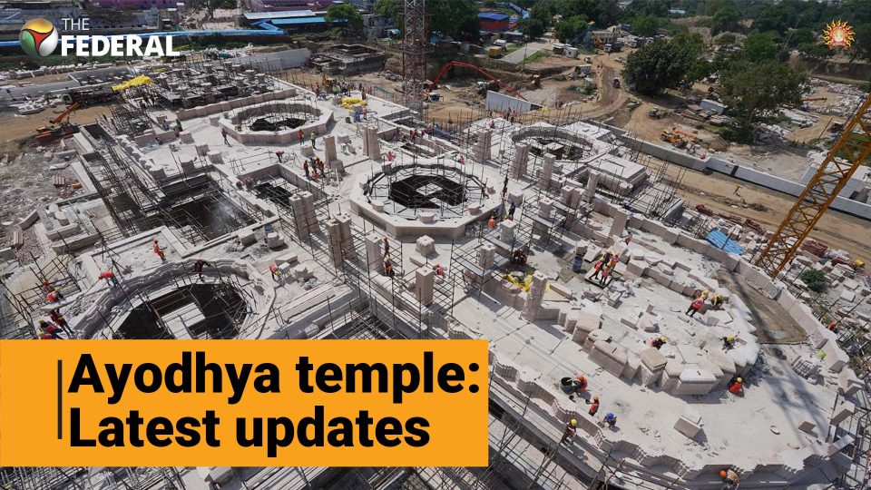 Ayodhya Ram temple construction’s latest pictures released