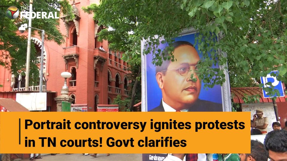 Portraits of BR Ambedkar, can now be displayed in courts across Tamil Nadu