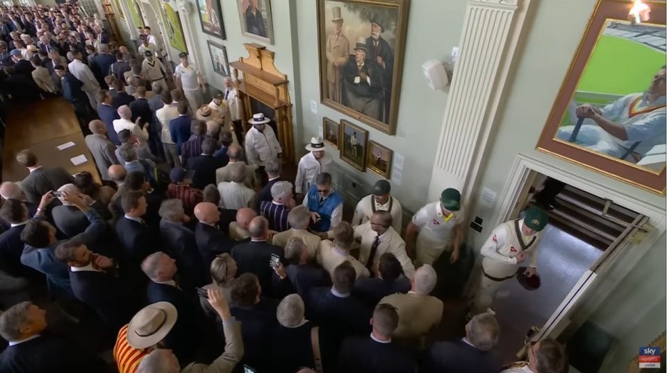 Ashes 2023: Lords Long Room incident