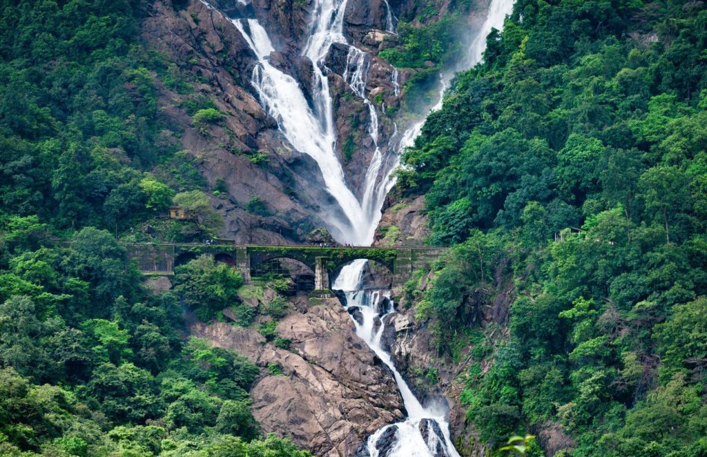 Goa Tourists stopped from visiting Dudhsagar waterfall