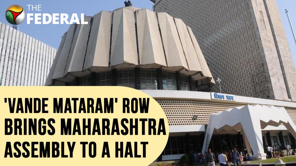 SP MLAs Vande Mataram remark causes uproar in Maharashtra Assembly