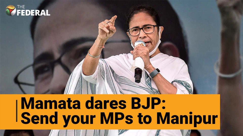 Mamata dares BJP to send MPs to Manipur, says Opposition visit will do good