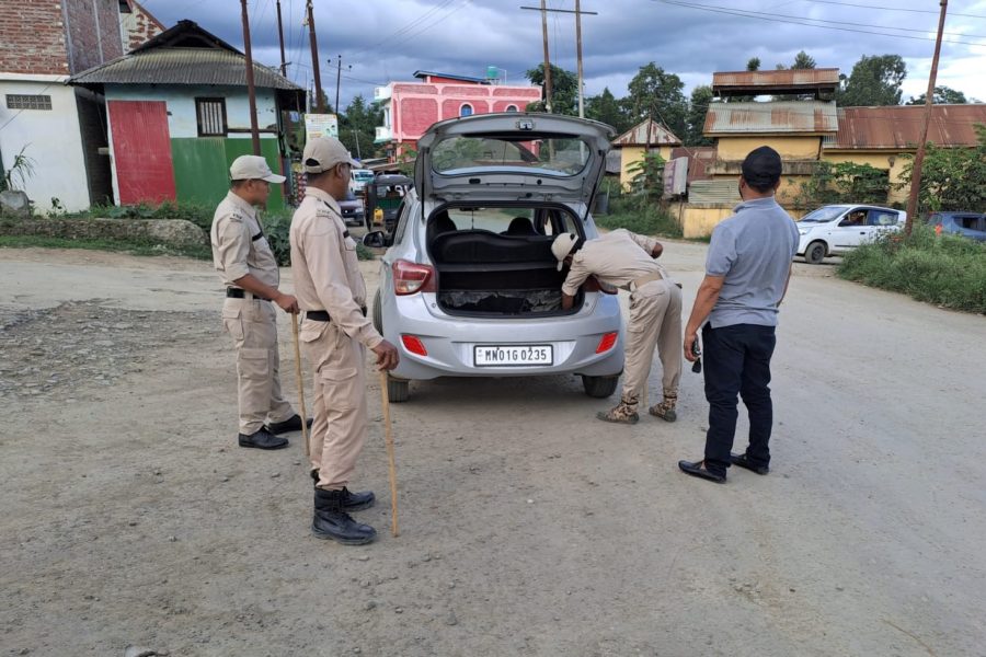 Manipur Police checks