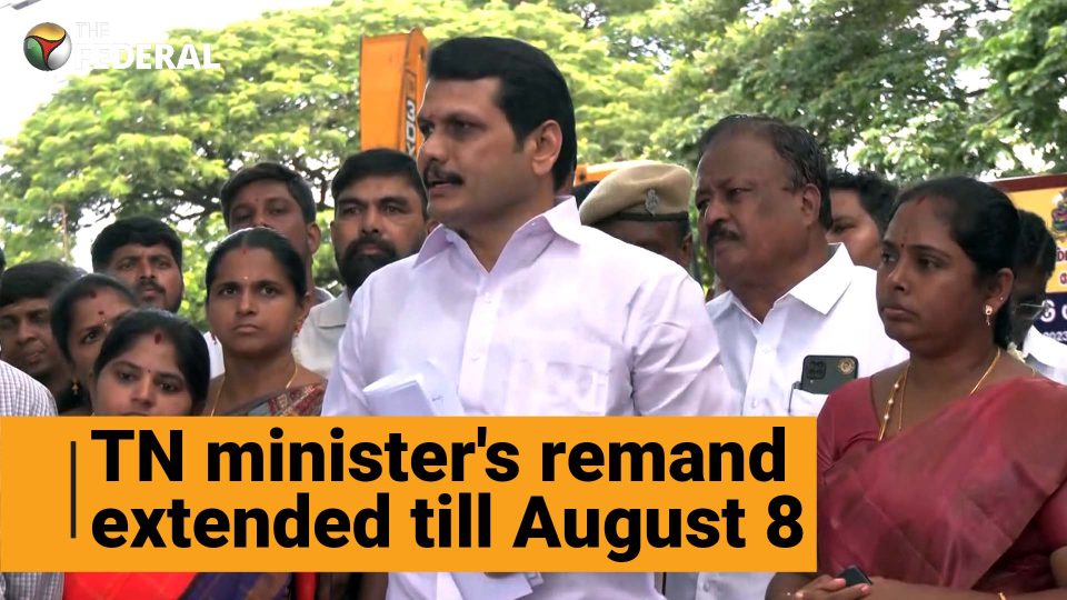 No relief for Senthil Balaji as remand extended till August 8