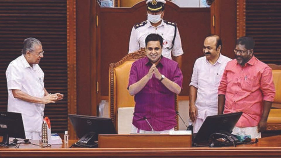 Shamseer, Kerala Assembly Speaker