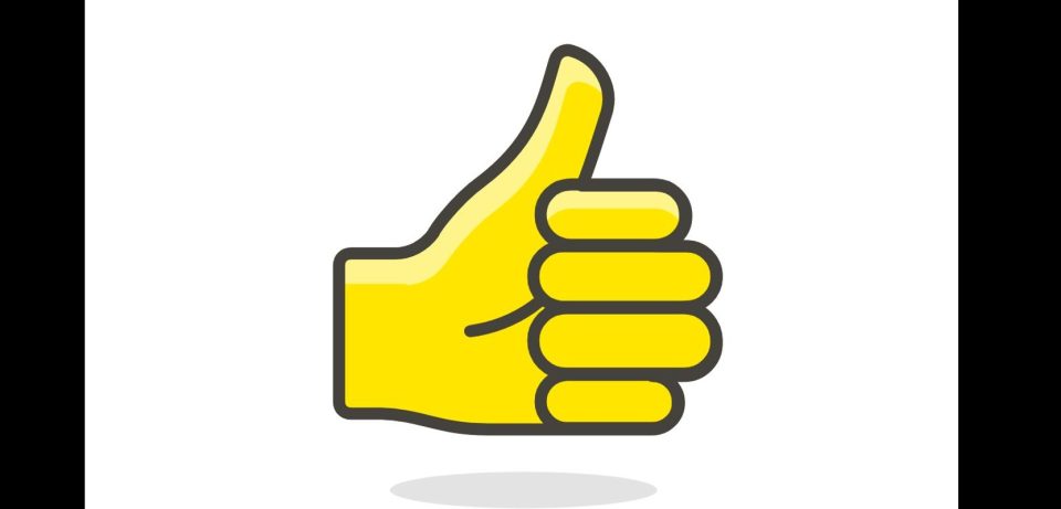 Thumbs-up emoji