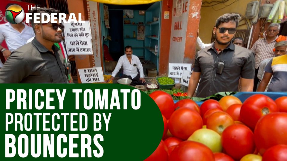 Spoof video of tomato vendor using ‘bouncers’ to ‘prevent loot’ goes viral | The Federal