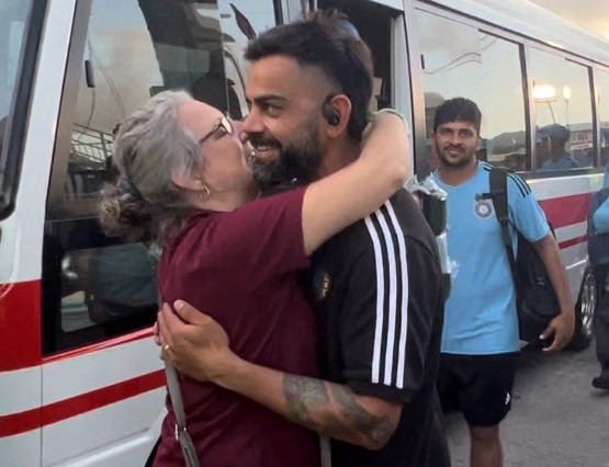 Virat Kohli, Joshua Da Silvas mother Caroline