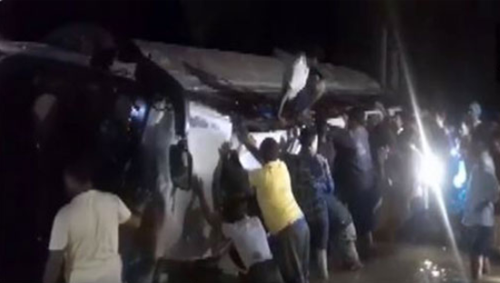 Jharkhand: 3 killed, 24 injured as bus falls into river in Giridh
