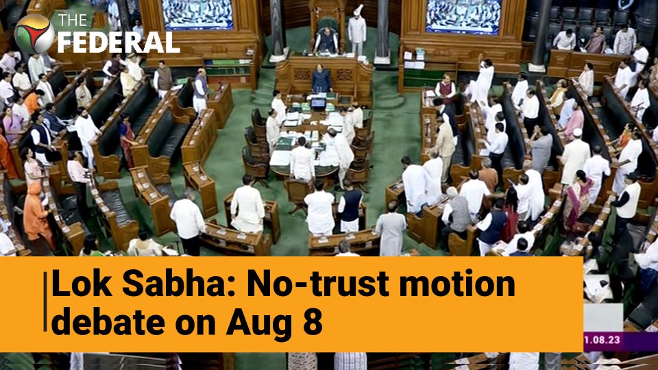 No-confidence motion debate scheduled in Lok Sabha, PMs response expected 2 days later