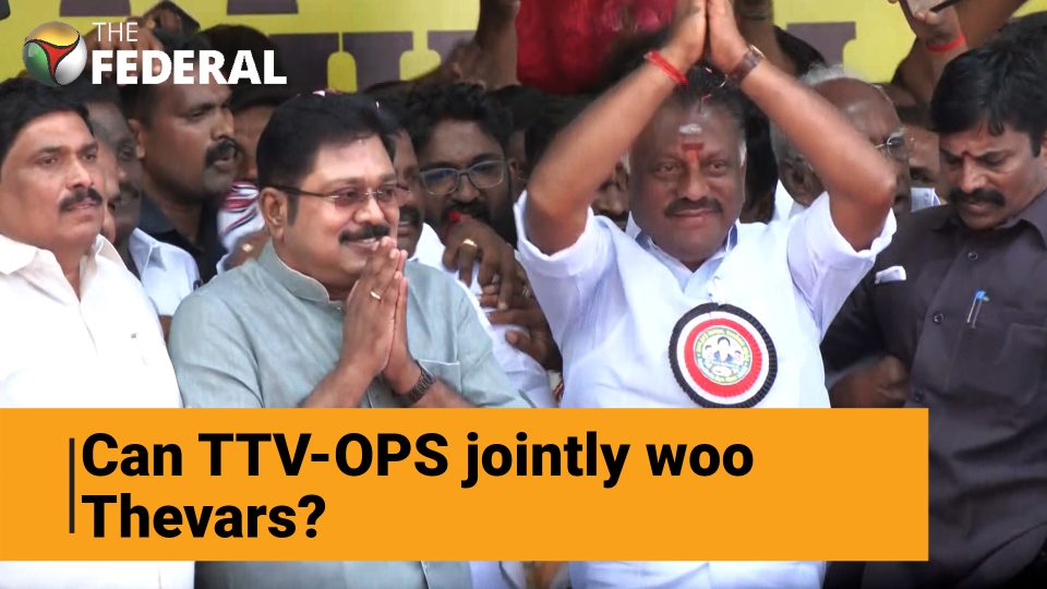 TTV Dhinakaran and O Panneerselvam join hands in a bid to woo Thevars?
