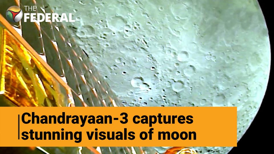 ISRO unveils Chandrayaan-3s breathtaking images of moon