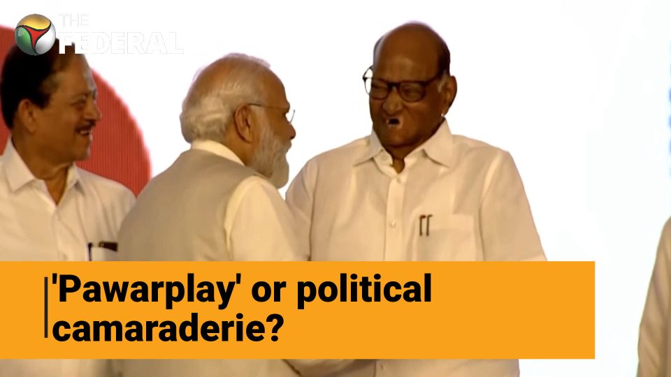 Sharad Pawar shares stage with Modi after 8 yrs; Pawarplay or political camaraderie?