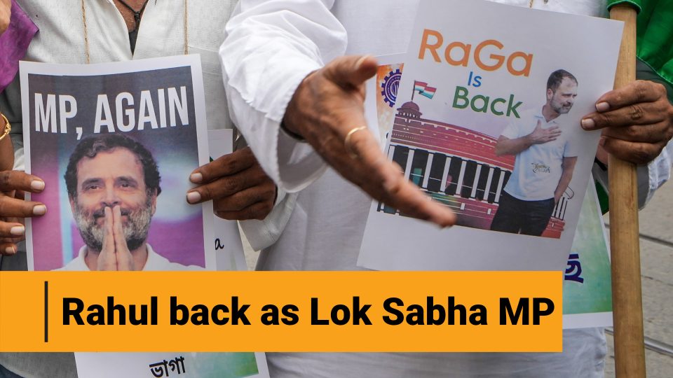 Lok Sabha restores Rahul Gandhis membership