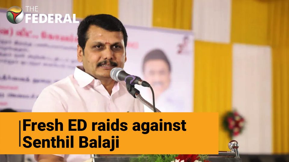 ED raids TN minister Senthil Balaji properties in money laundering case