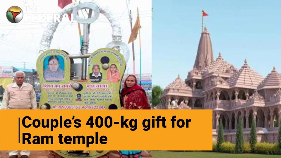 Aligarh lock-maker couple’s labour of love for Ayodhya Ram temple