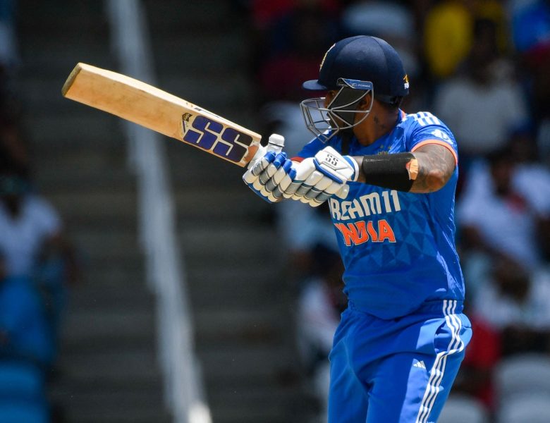 Suryakumar Yadav, India vs West Indies, 3rd T20I, Providence