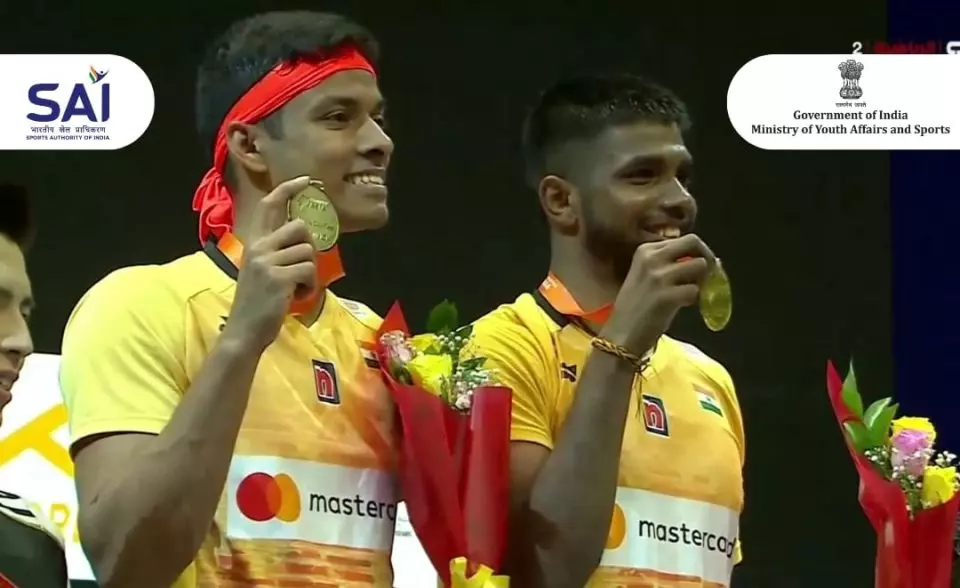 Satwik and Chirag secure Asia Badminton Championships title; end 58-year drought