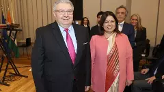 meenakshi lekhi in greece