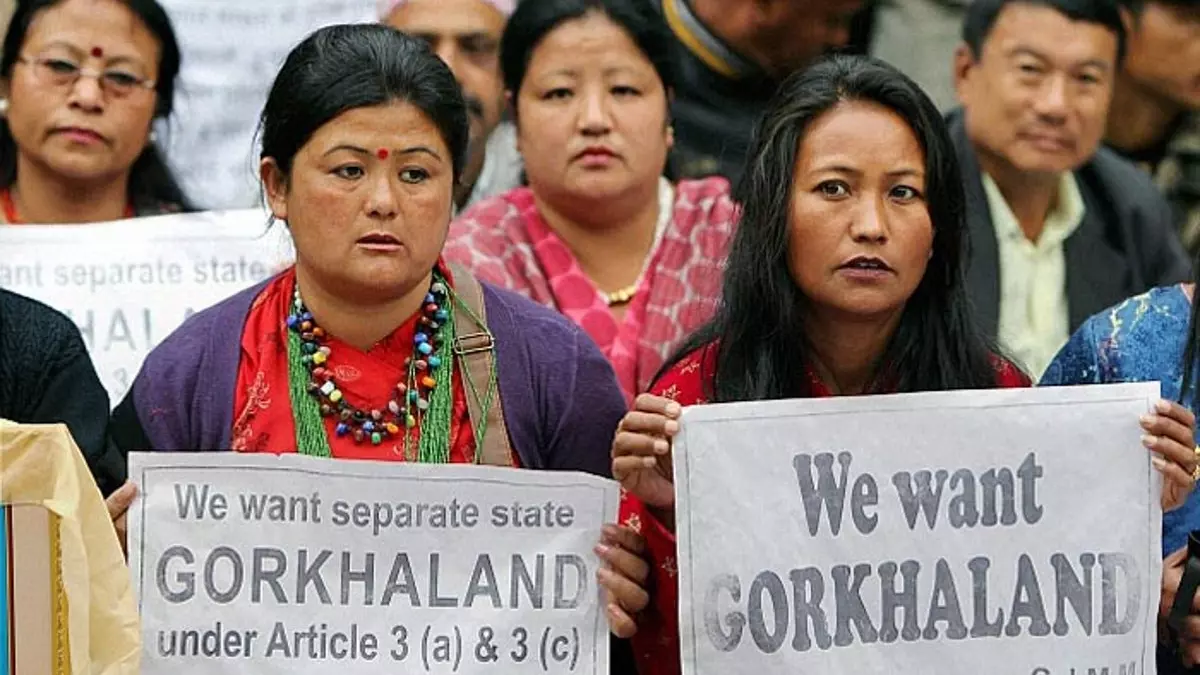 Gorkhaland, BJP, TMC