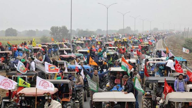 Farmers Delhi Chalo march enters fifth day, BKU to protest outside BJP leaders homes Farmers Delhi Chalo march enters fifth day, BKU to protest outside BJP leaders homes
