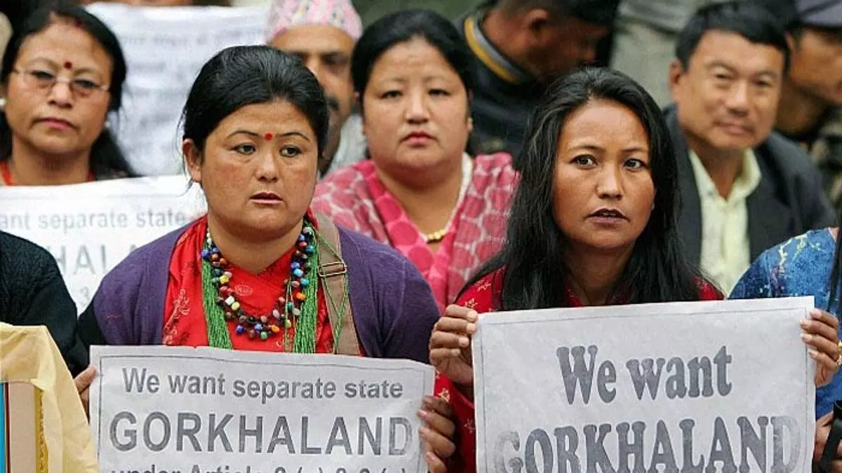 Gorkhaland, BJP, TMC