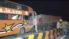 39 injured as bus headed to PMs rally hits truck in MP