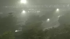 Delhi cold wave winter 2023 dense fog