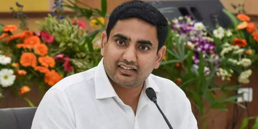 Chandrababu Naidus son meets Amit Shah, expresses concern over ‘threat’ to his fathers life